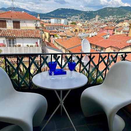 Cosy Penthouse Old Town Sea View Little Terraces Air Conditionned Ницца Экстерьер фото