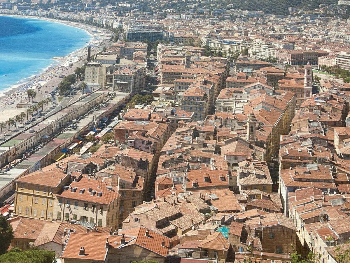 Cosy Penthouse Old Town Sea View Little Terraces Air Conditionned Ницца Экстерьер фото